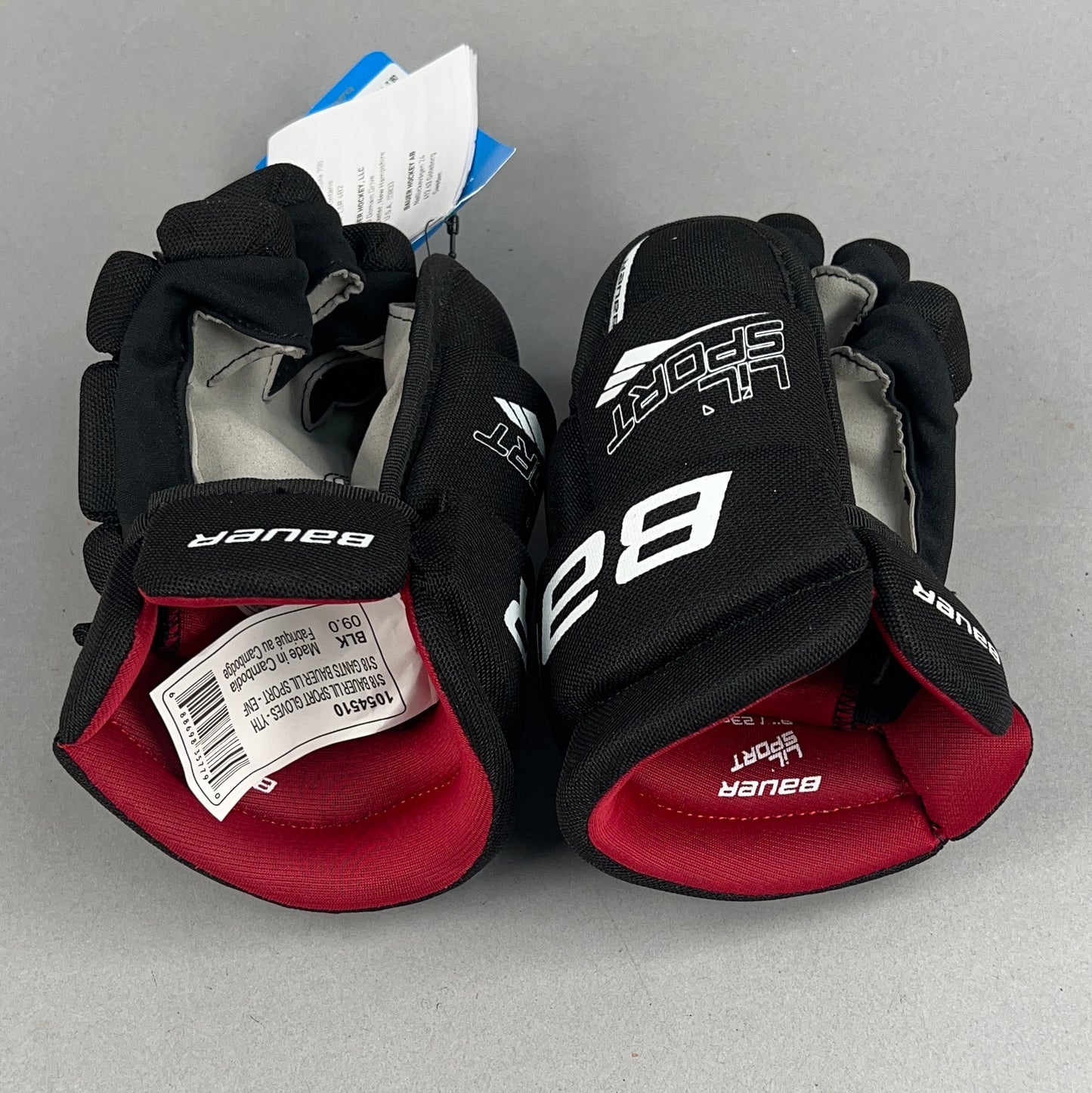 Bauer Lil Sport Youth 9" Hockey Gloves
