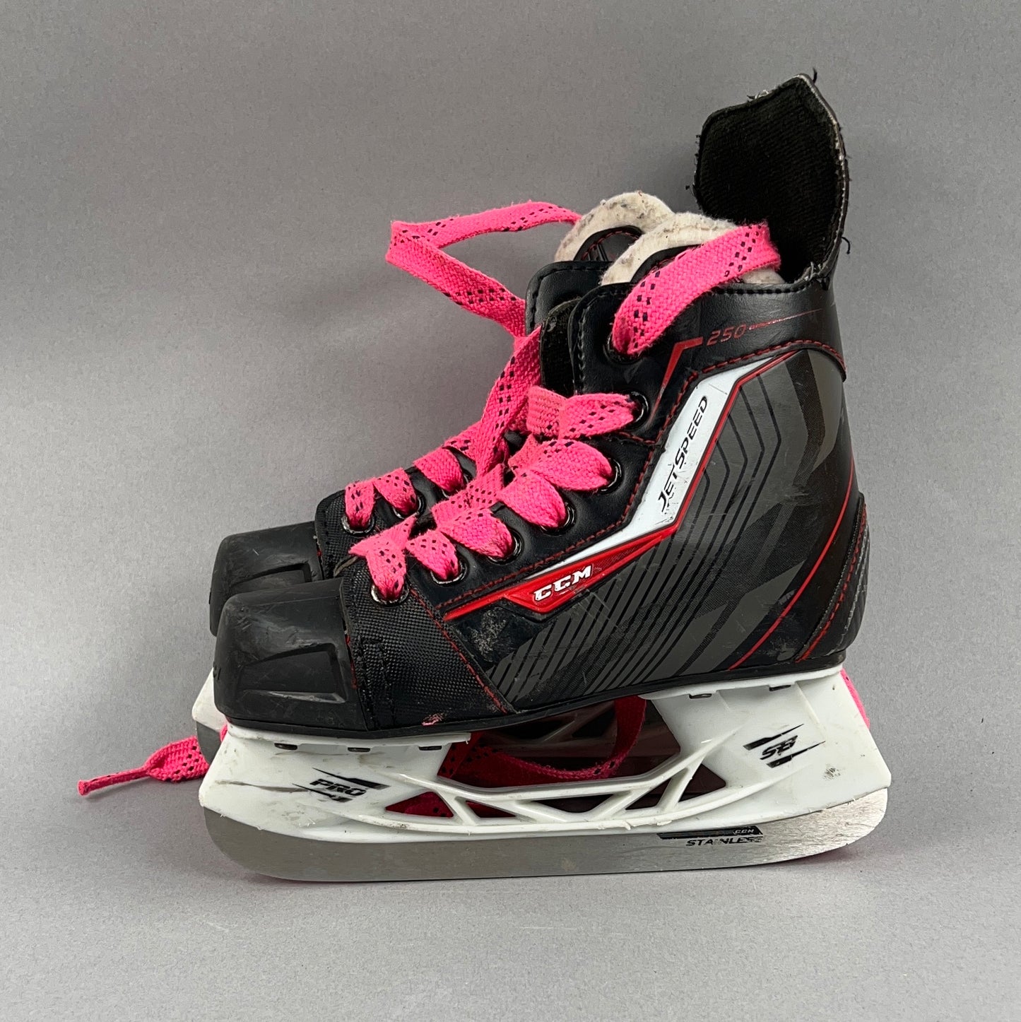 CCM Jetspeed 250 Size 12J Junior Hockey Skates
