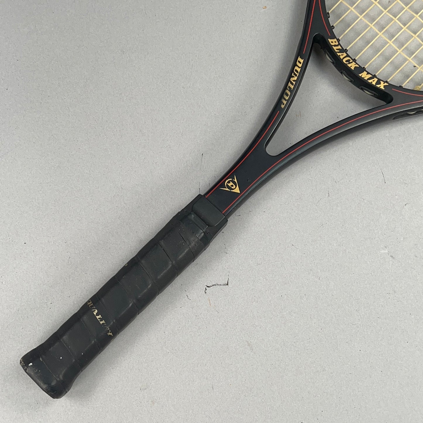 Dunlop Black Max Vintage Tennis Racquet 4 1/2" Grip & Head Size