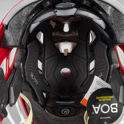 Warrior Burn OSFM Adjustable 22.5" to 24.5" Senior Lacrosse Helmet