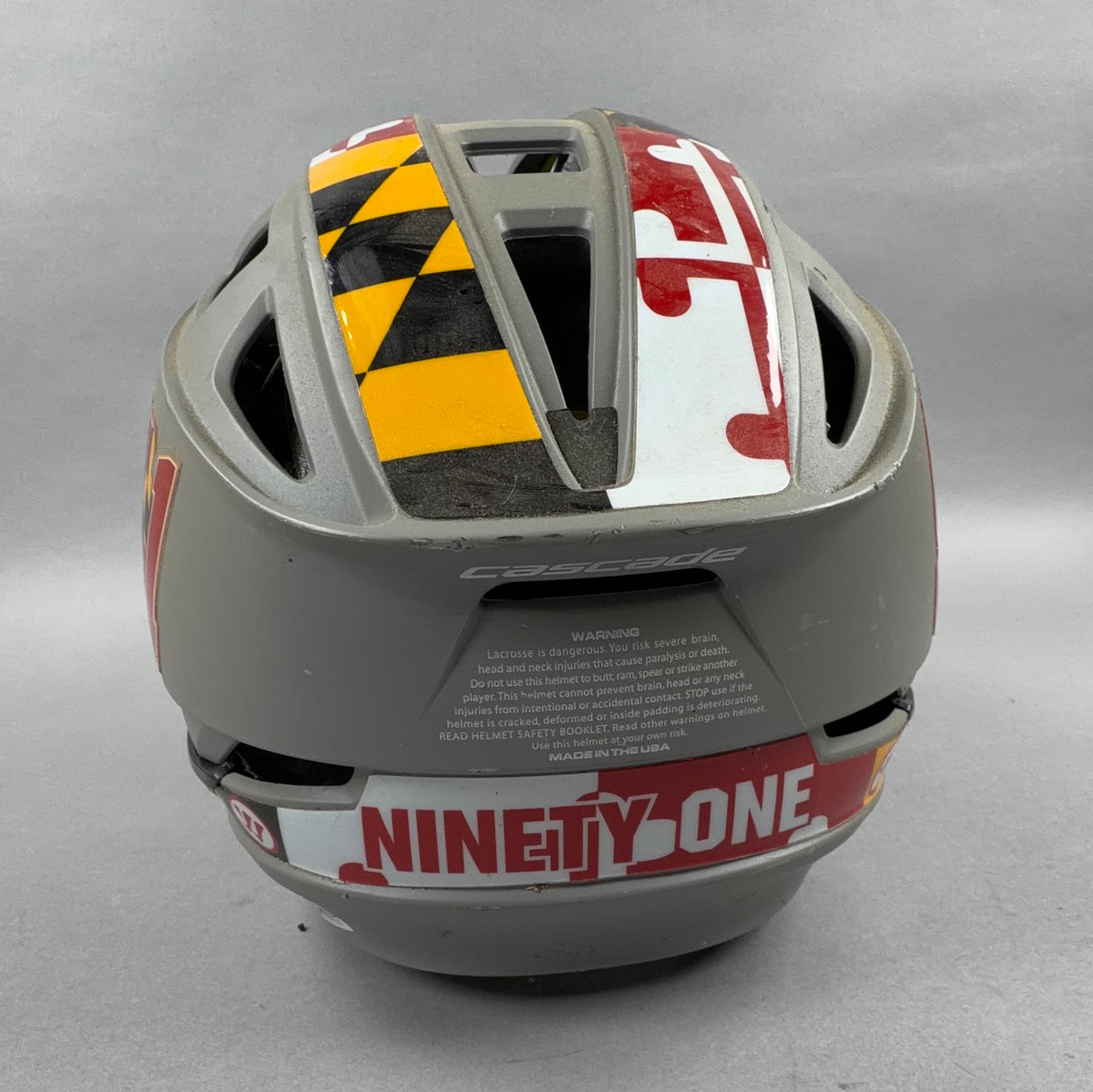 Cascade R OSFM Adjustable 21.5" to 24" Senior Lacrosse Helmet