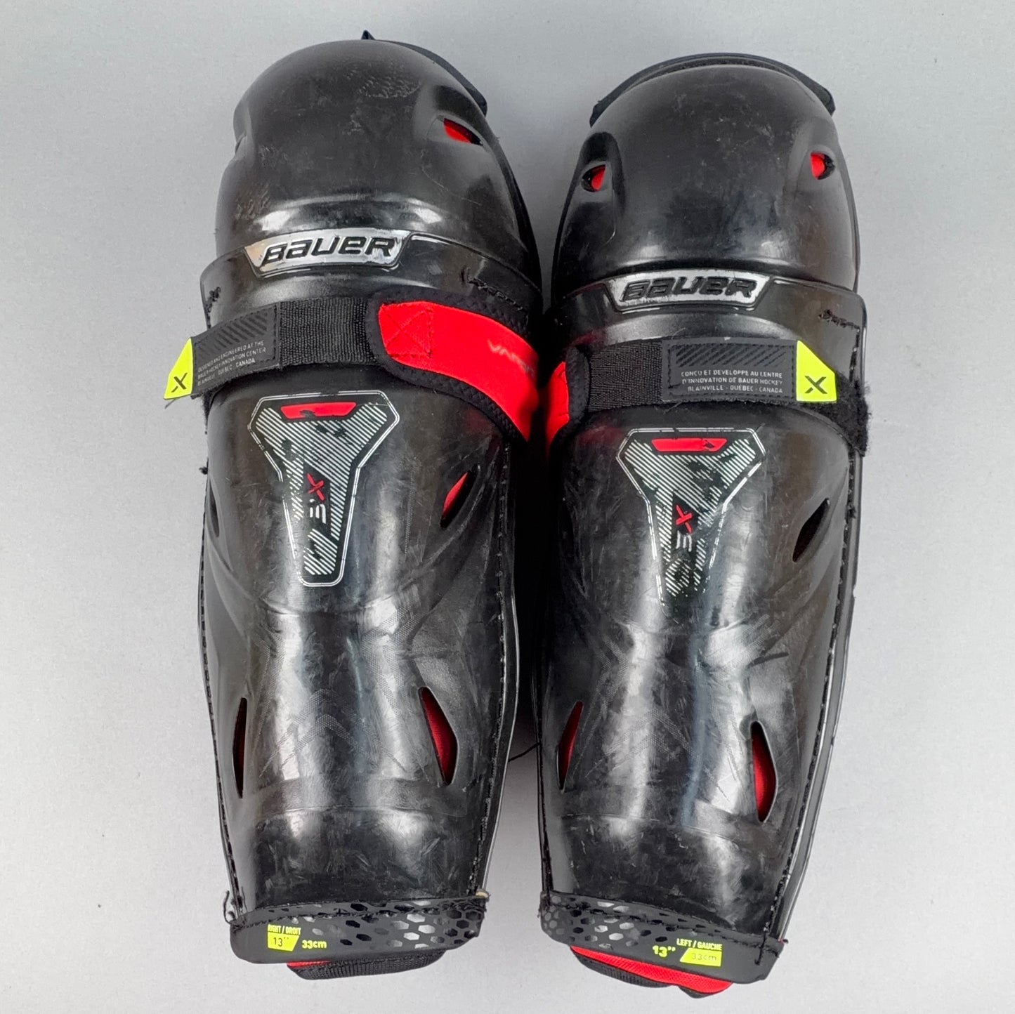 Bauer Vapor 3X Intermediate 13" Hockey Shin Guards