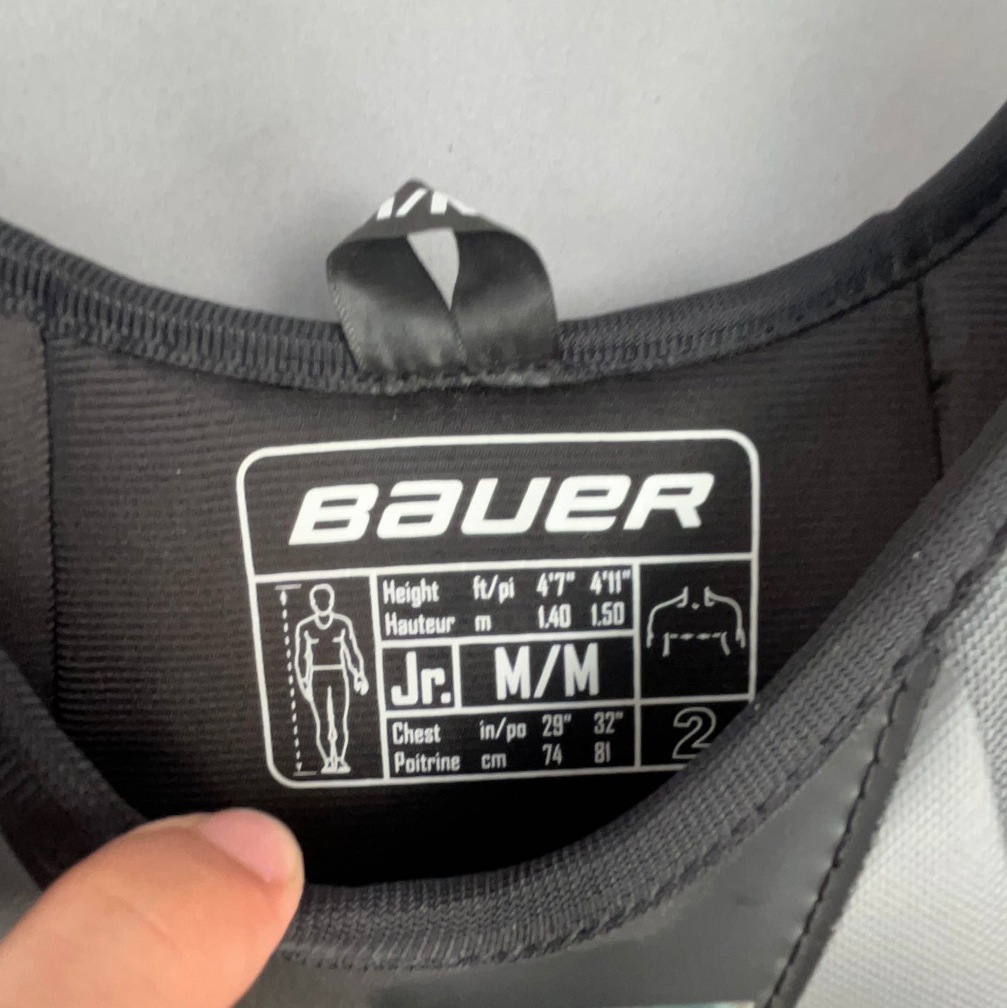 Bauer Lil' Sport Junior Medium Hockey Shoulder Pads