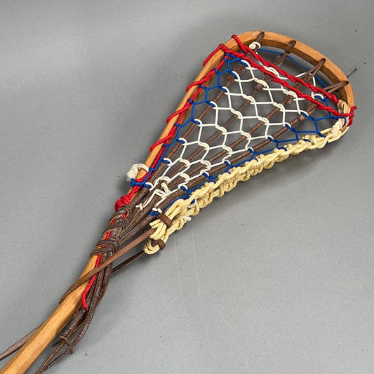 Vintage Patterson Tuscarora Nation 44" Wooden Lacrosse Stick