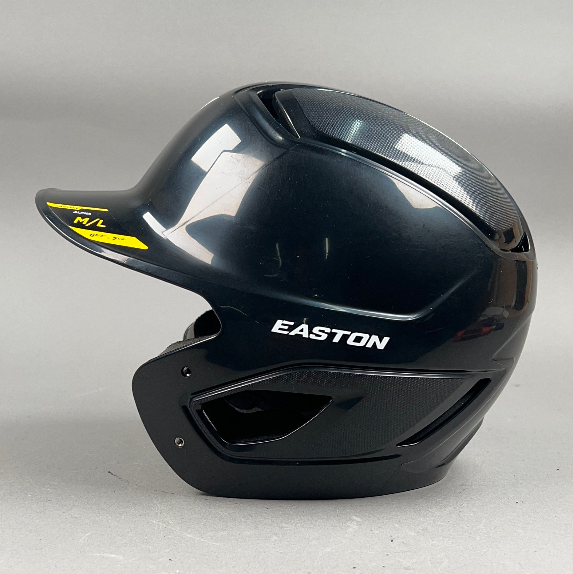 Easton Alpha Medium 6 5/8" to 7 1/4" Senior Baseball Batting Helmet — view 3