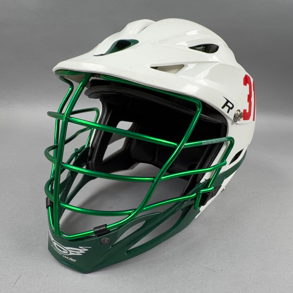 Cascade R OSFM Adjustable 21.5" to 24" Lacrosse Helmet