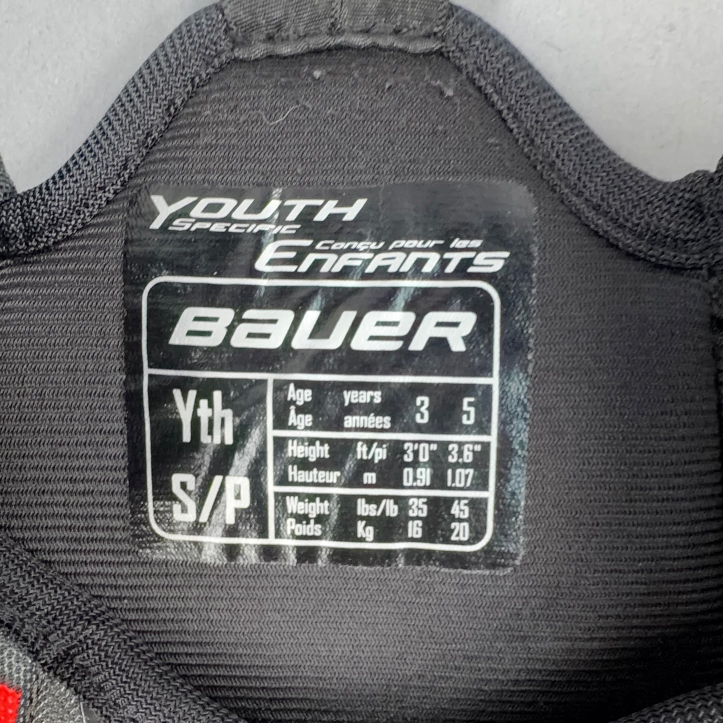 Bauer Lil' Sport Youth Small Hockey Shoulder Pads