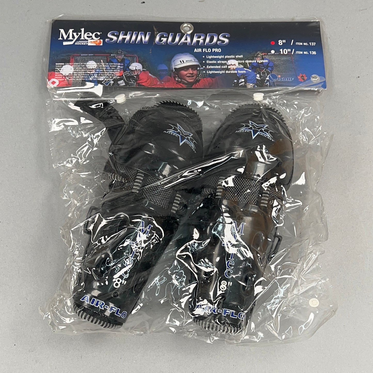 Mylec Air Flo Pro Youth 8" Hockey Shin Guards