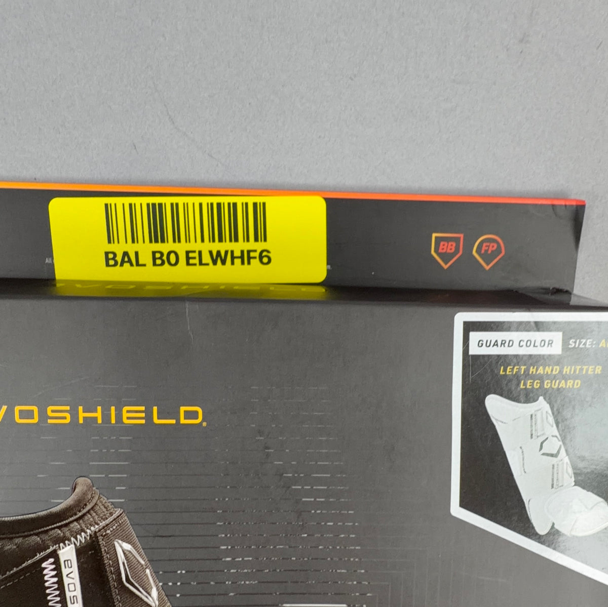 EvoShield Pro-SRZ 2.0 Adult Leg Guard (White) Left Hand Hitter