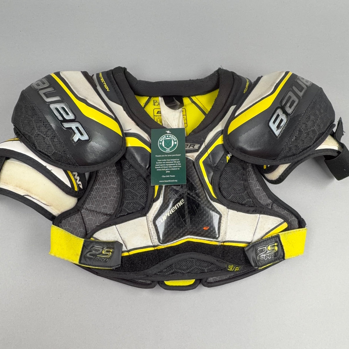 Bauer Supreme 2S Pro Junior Small Hockey Shoulder Pads
