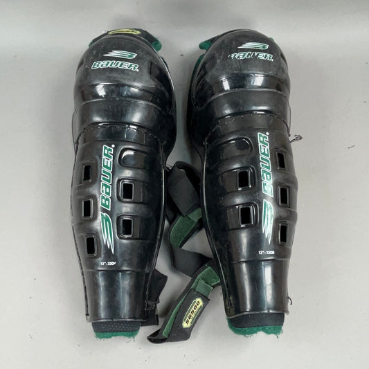 Bauer SG500 Intermediate 13" Vintage Hockey Shin Guards