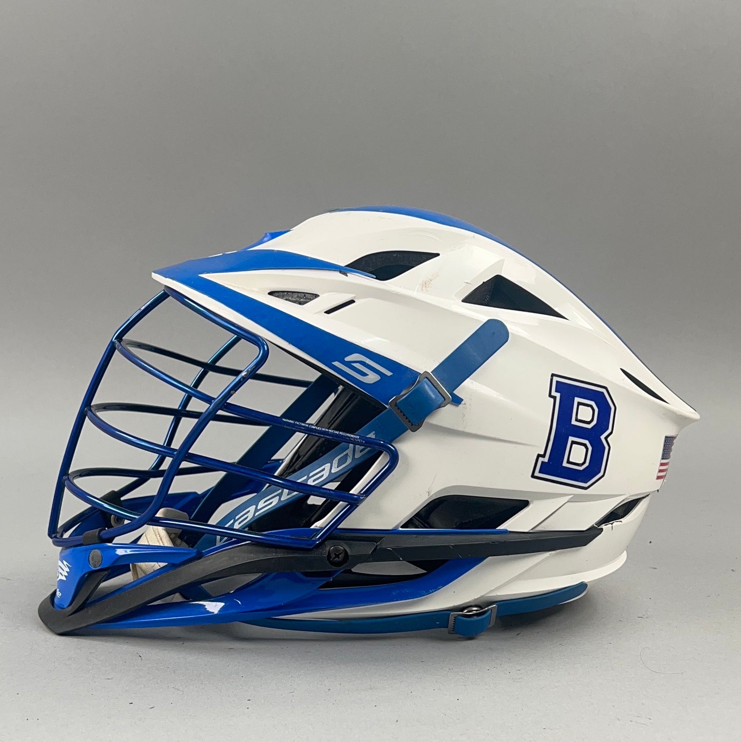 Cascade S OSFM Adjustable 21.5" to 24" Junior Lacrosse Helmet