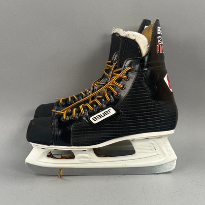 Bauer Black Panther Size 9Y Vintage Ice Skates