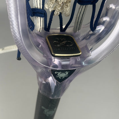 ECD Lacrosee Infinty Pro Womens Attack/Mid Lacrosse Head w/ 30" Infinity Pro