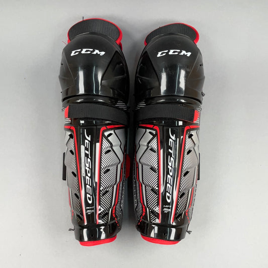 CCM Jetspeed Edge Intermediate 14" Hockey Shin Guards