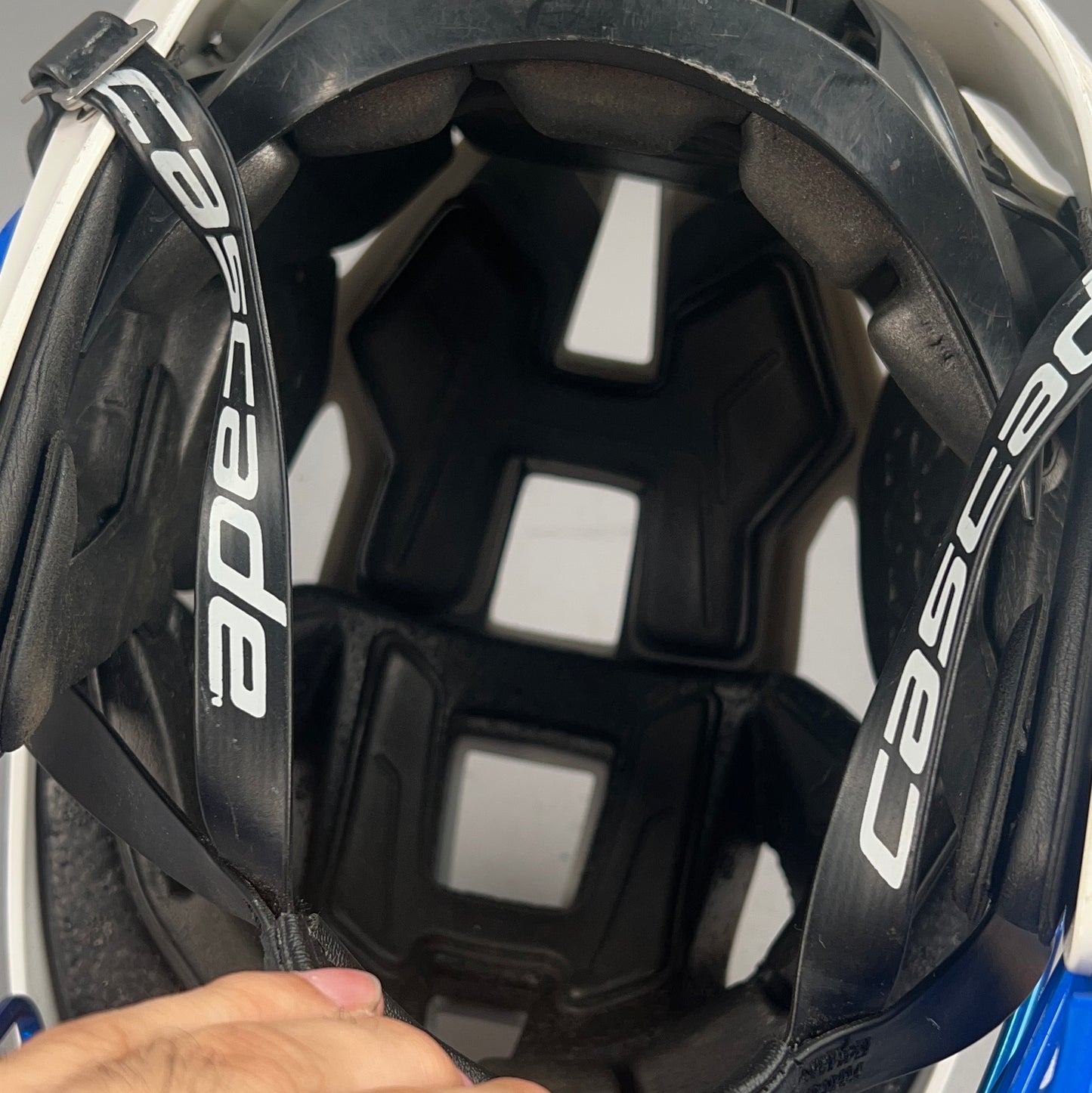 Cascade S OSFM Adjustable 21.5" to 24" Junior Lacrosse Helmet