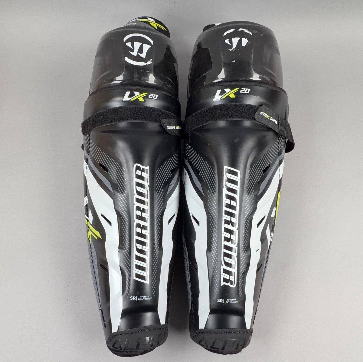Warrior Alpha LX 20 Senior 17" Hockey Shin Guards