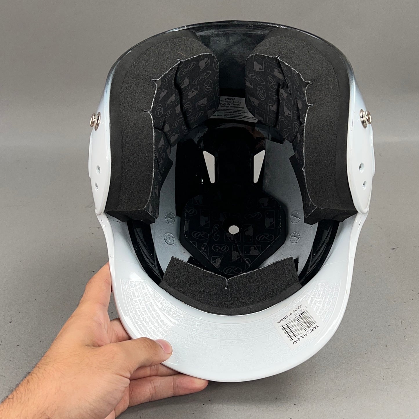 Rawlings RCFH OSFM 6 1/2" to 7 1/2" Junior Baseball Batting Helmet