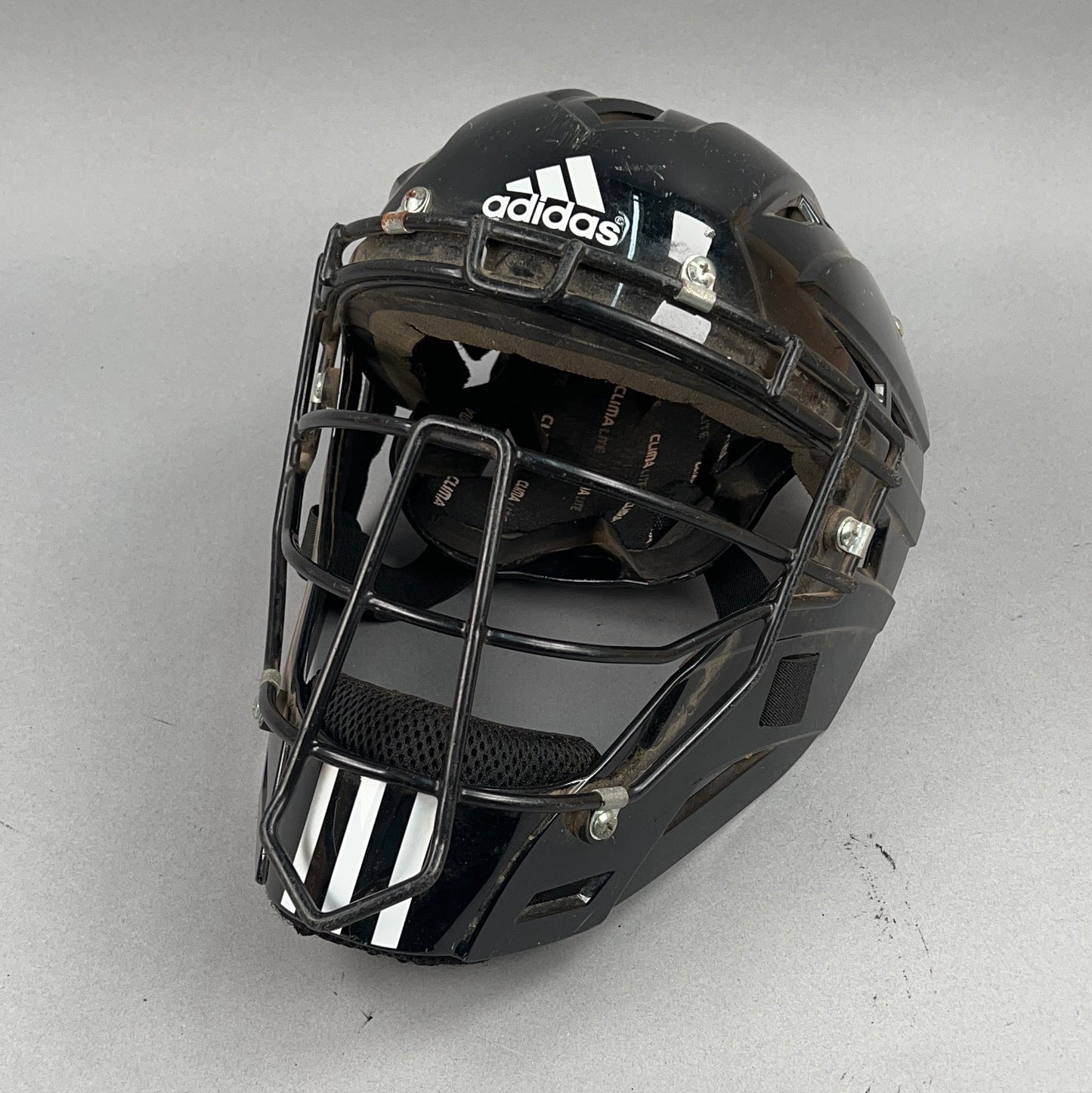 Adidas Matt Weiters Signed Phenom Clima Lite OSFM Adjustable 7" to 7 3/4" Senior Catchers Helmet