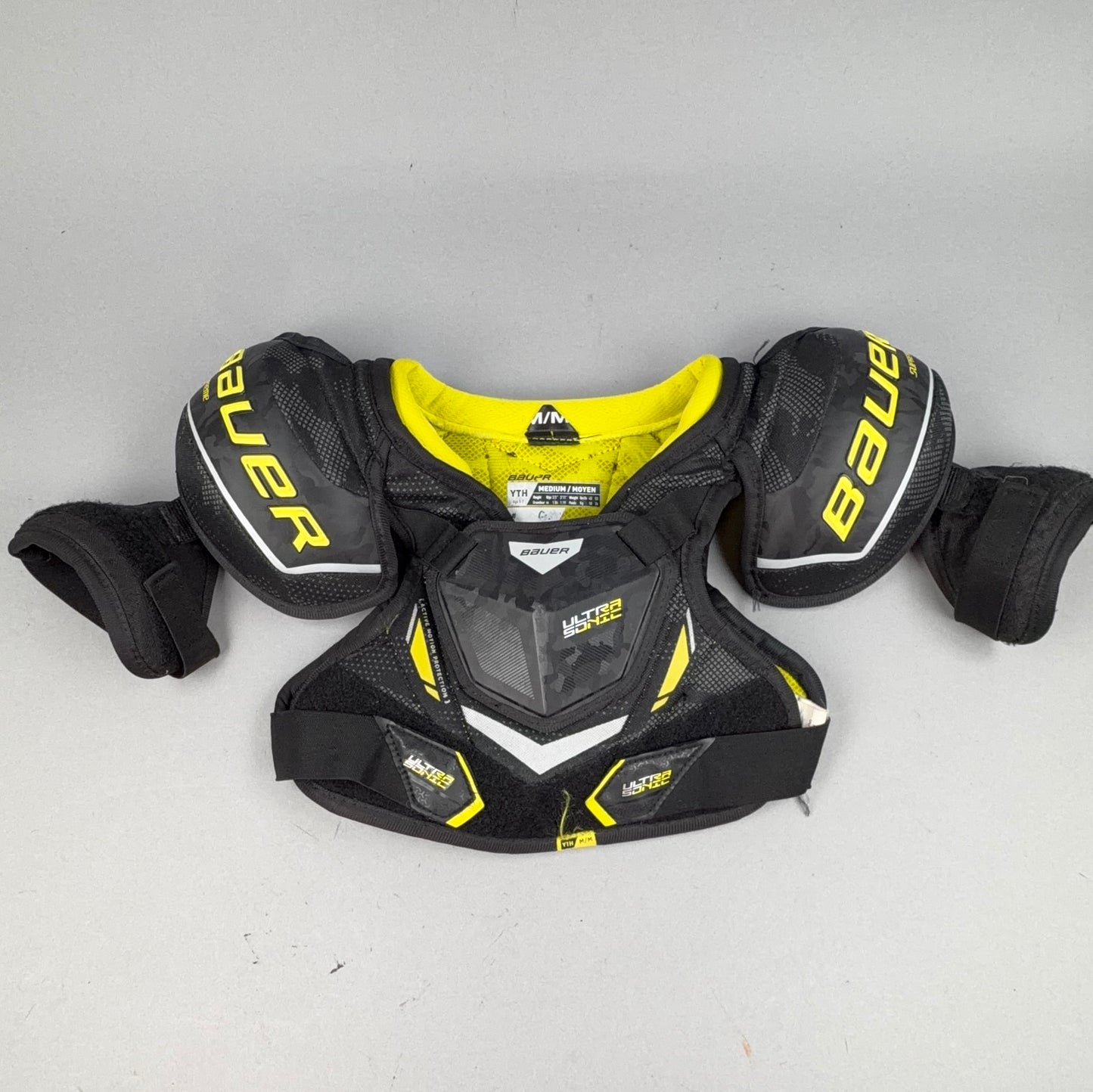 Bauer Supreme Ultrasonic Youth Medium Hockey Shoulder Pads