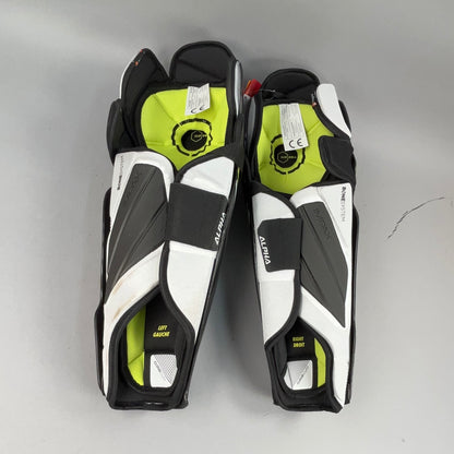 Warrior Alpha LX NHL Pro Stock Senior 17" Hockey Shin Guards