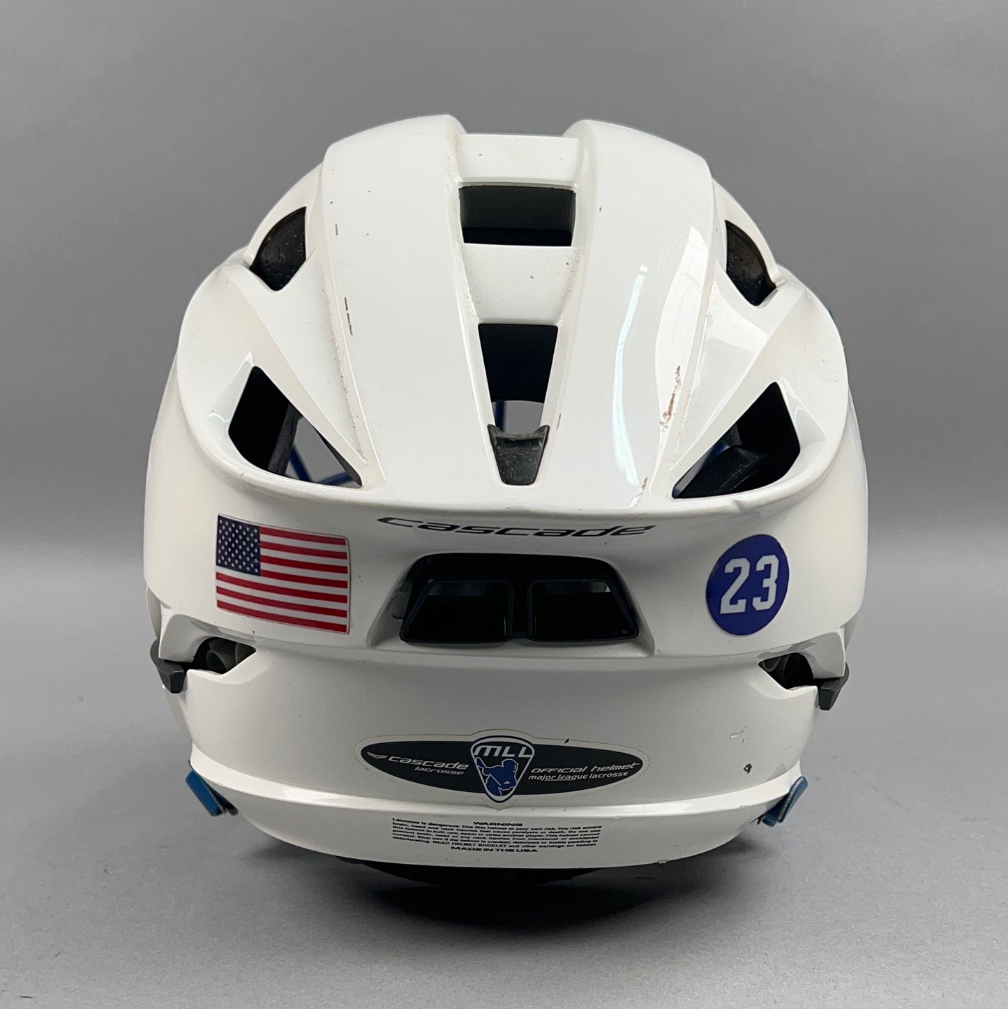 Cascade S OSFM Adjustable 21.5" to 24" Senior Lacrosse Helmet