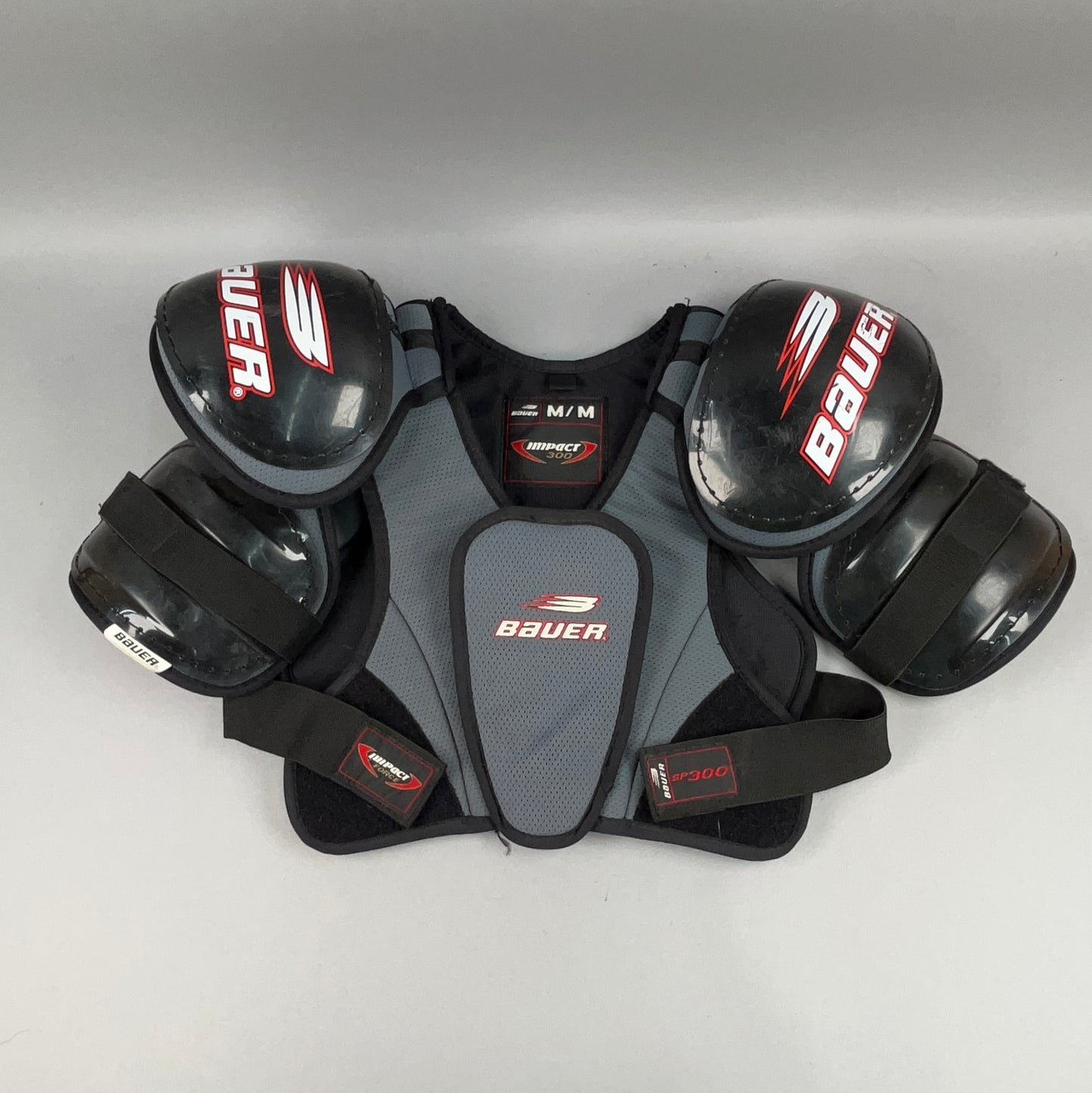 Bauer Impact Force SP500 Senior Medium Vintage Hockey Shoulder Pads