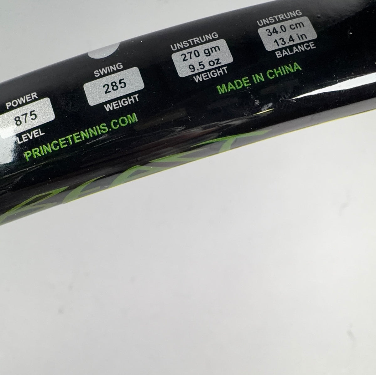 Prince Blast Tennis Racquet 4 1/2" Grip & 107in² Head Size