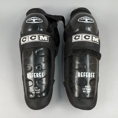CCM Referee SG 100 Intermediate 14" Hockey Shin Guards