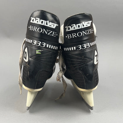 Daoust Bronze 333 Size 6 Vintage Intermediate Hockey Skates