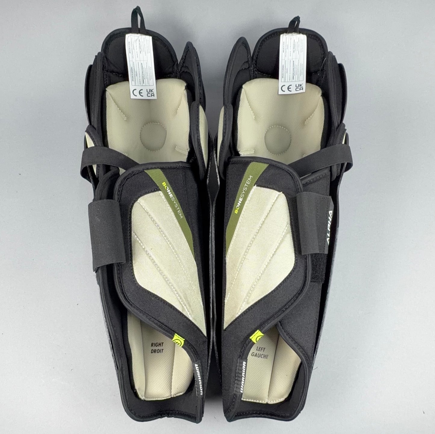 Warrior Alpha LT Senior 17" Hockey Shin Guards
