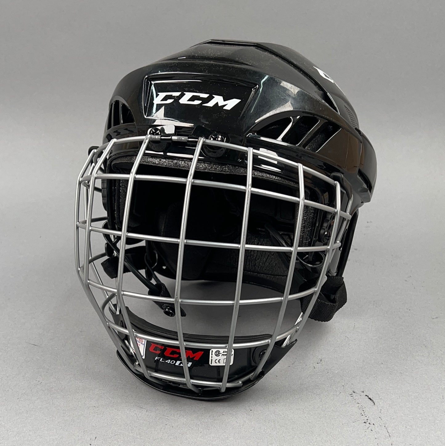 CCM FL40 L Large 7 1/4" to 7 3/4" Senior Hockey Helmet