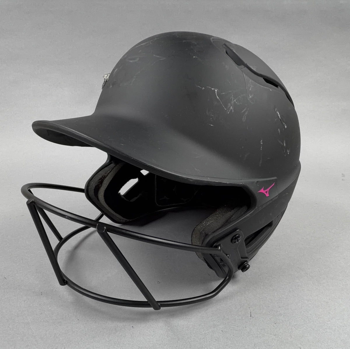 Mizuno MBH-B1 Solid OSFM 7 1/2" to 7 3/4" Senior Softball Batting Helmet