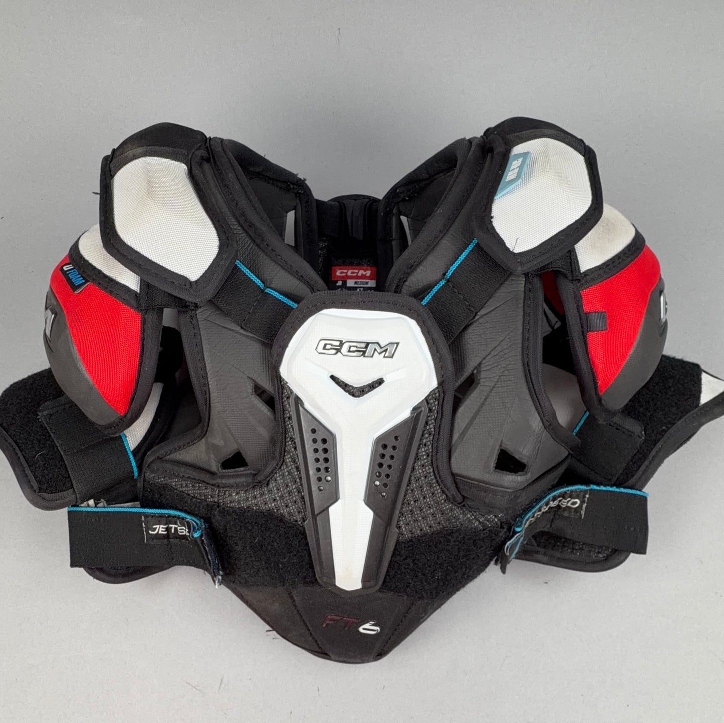 CCM Jetspeed FT6 Junior Medium Hockey Shoulder Pads