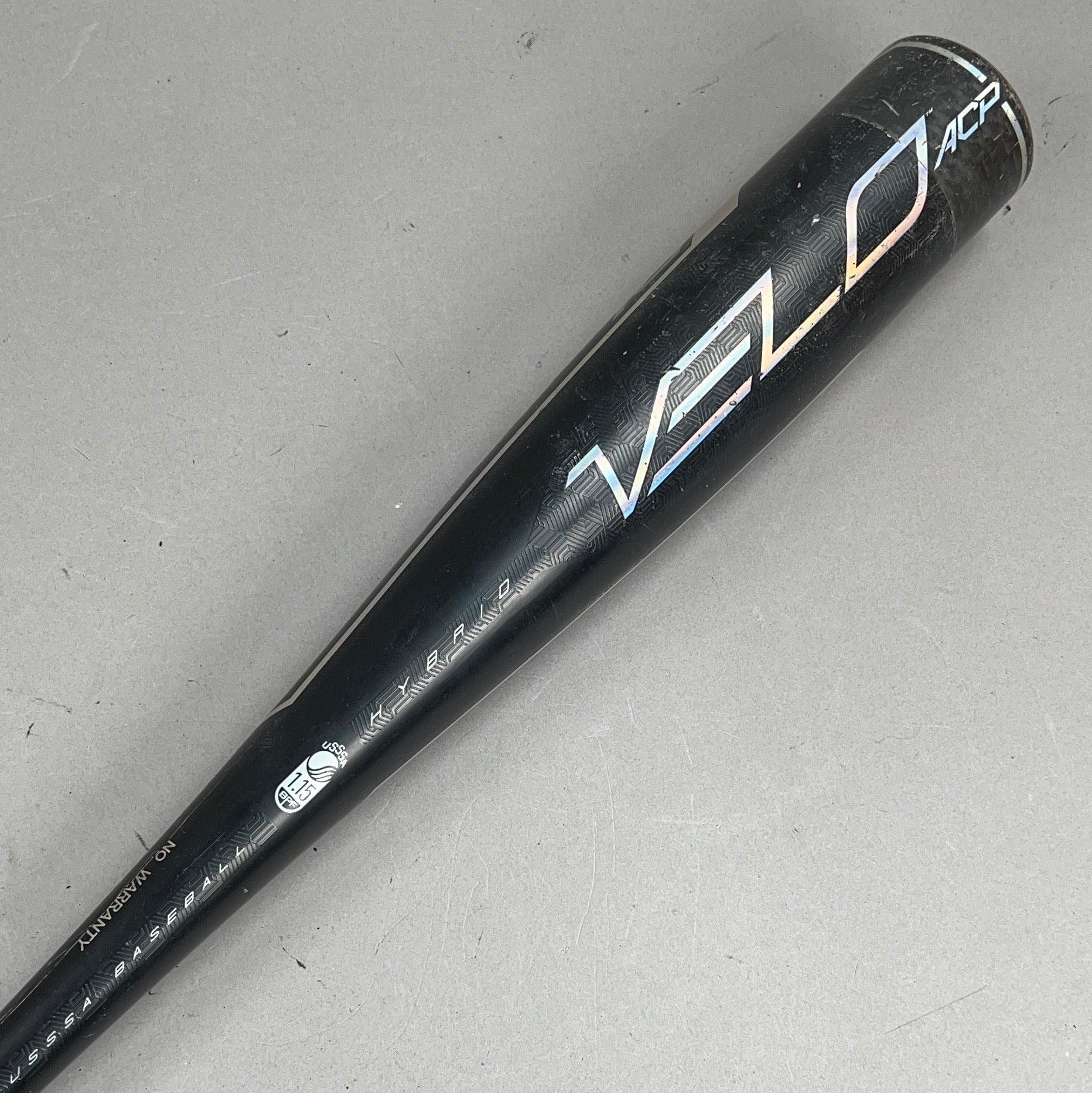 Rawlings Velo ACP 28/18 (-10) USSSA Baseball Bat — view 2