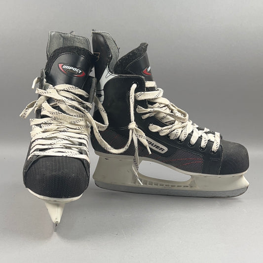 Bauer Impact Force 300 Size 9 Vintage Senior Hockey Skates
