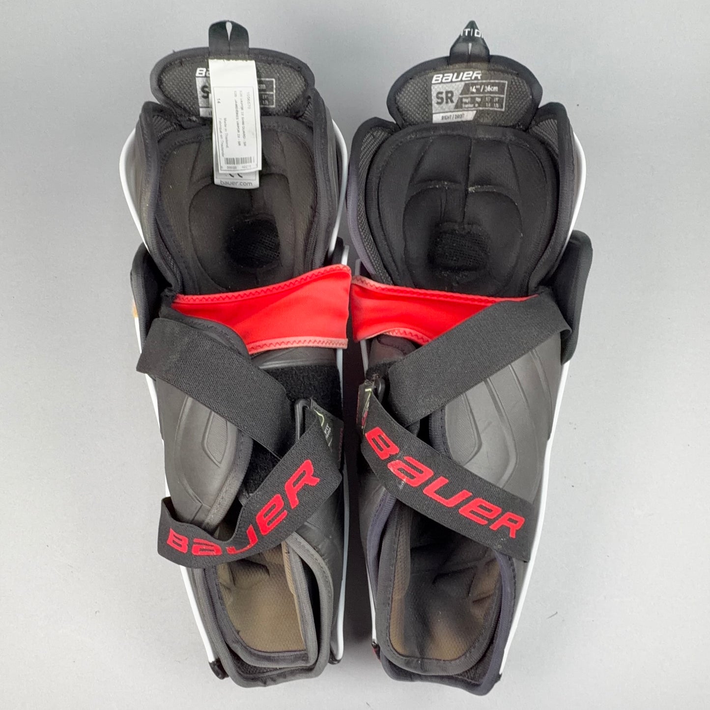 Bauer Vapor 2X Intermediate 14" Hockey Shin Guards