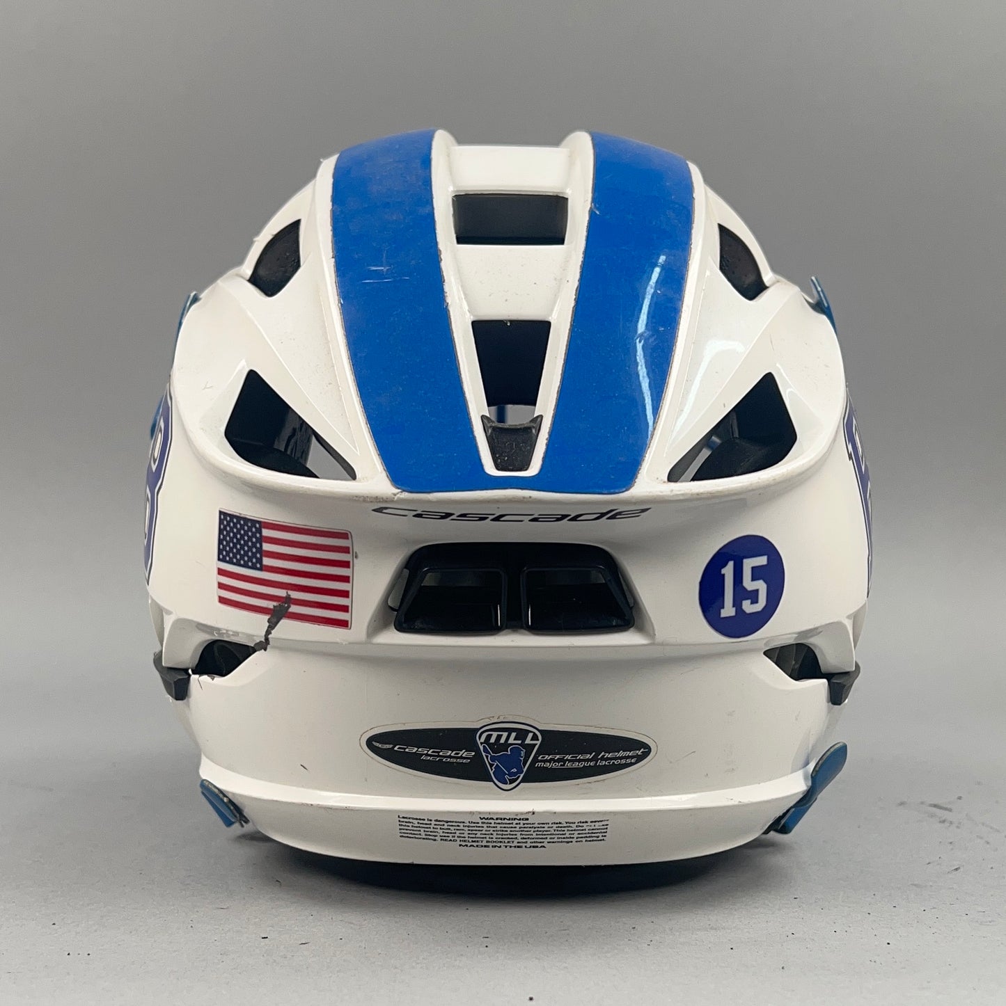 Cascade S OSFM Adjustable 21.5" to 24" Junior Lacrosse Helmet