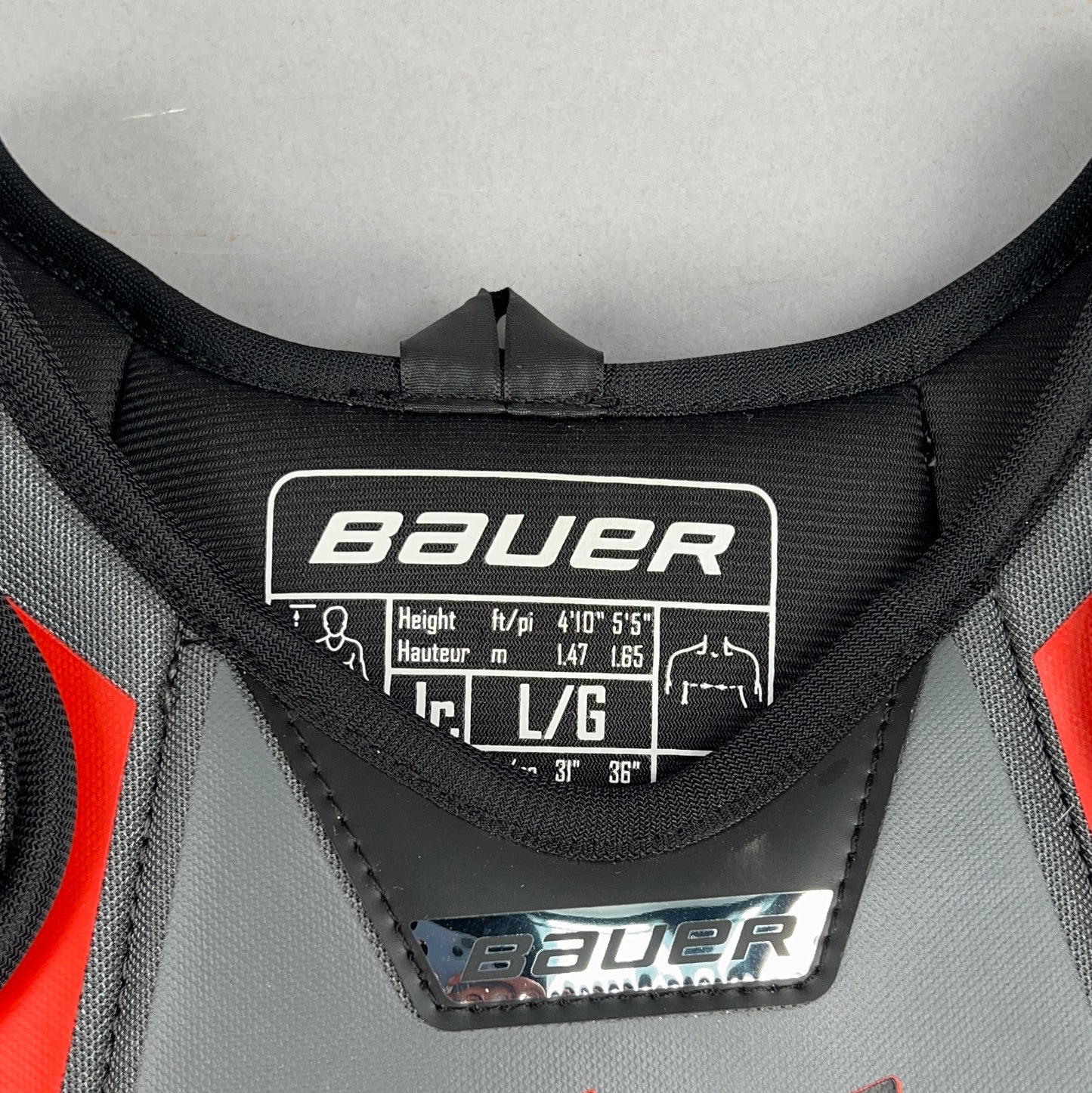 Bauer Lil' Sport Junior Large Hockey Shoulder Pads