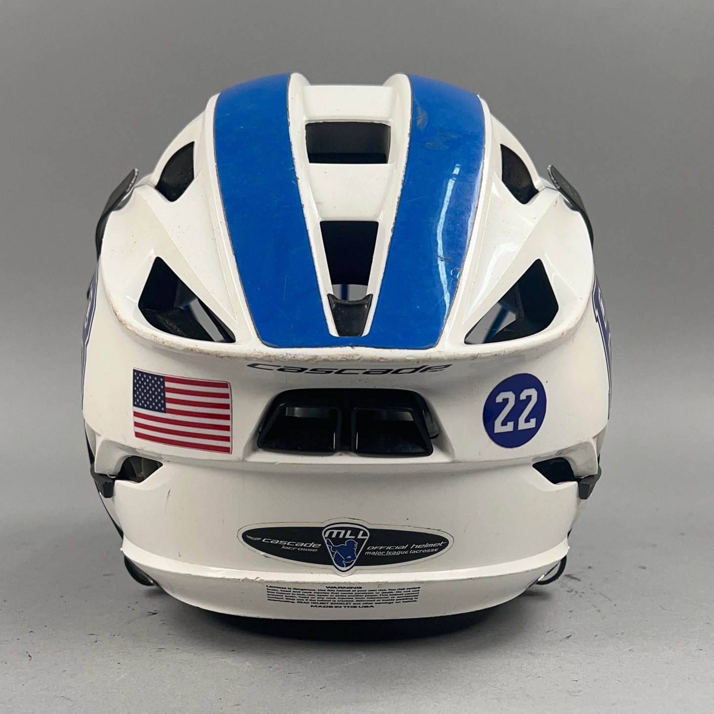 Cascade S OSFM Adjustable 21.5" to 24" Junior Lacrosse Helmet