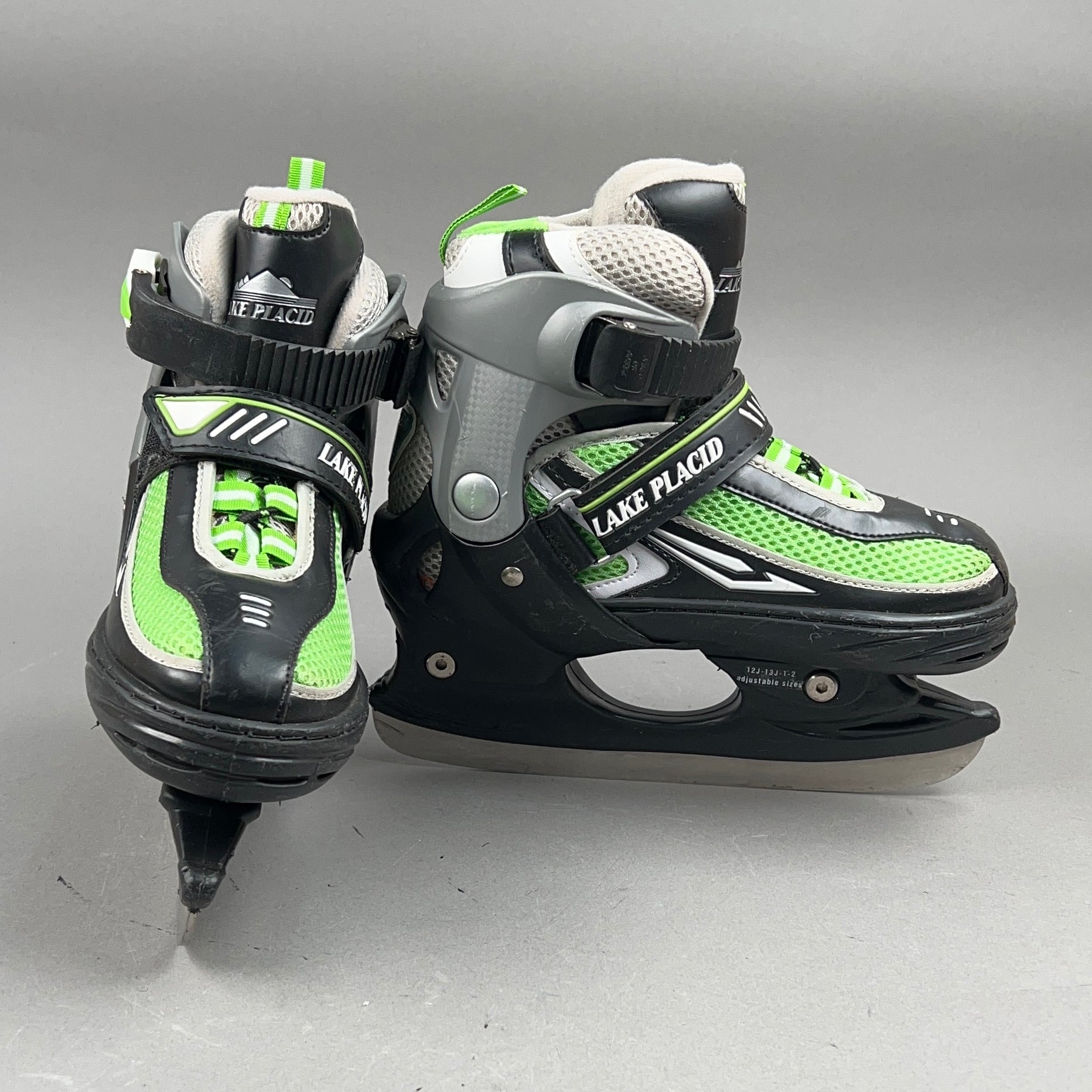 Lake Placid Adjustable Size 12Y-2 Ice Skates