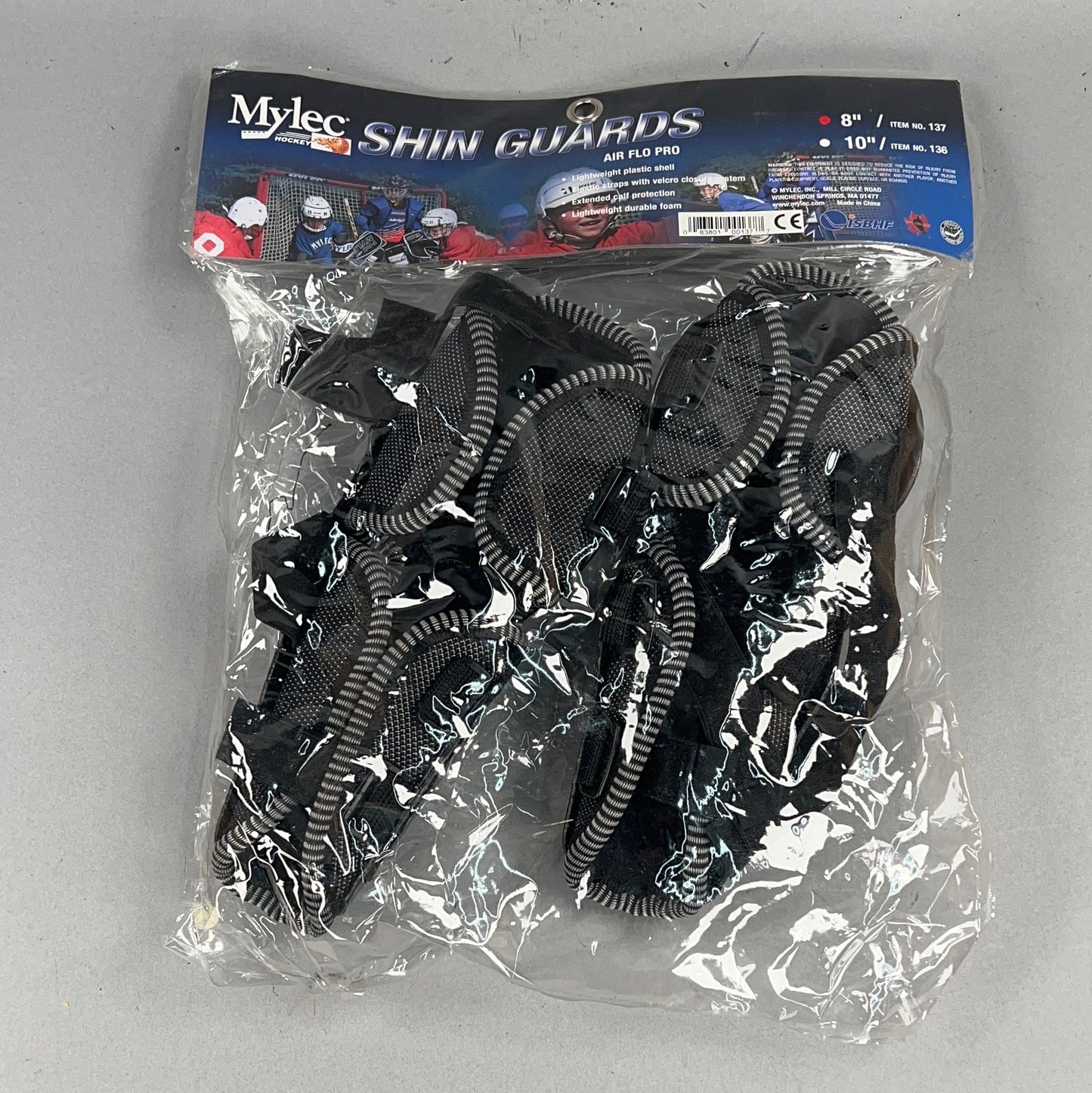 Mylec Air Flo Pro Youth 8" Hockey Shin Guards