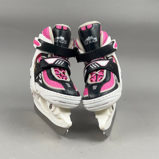 Lake Placid Adjustable Size 12Y-2 Ice Skates