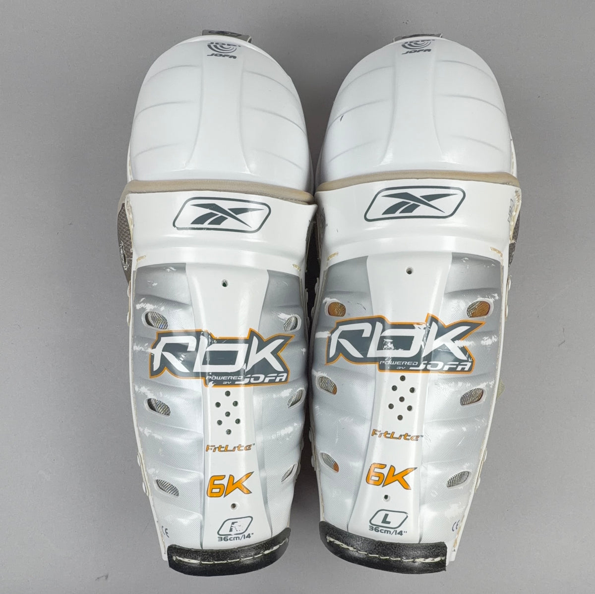 Reebok 6K Intermediate 14" Hockey Shin Guards