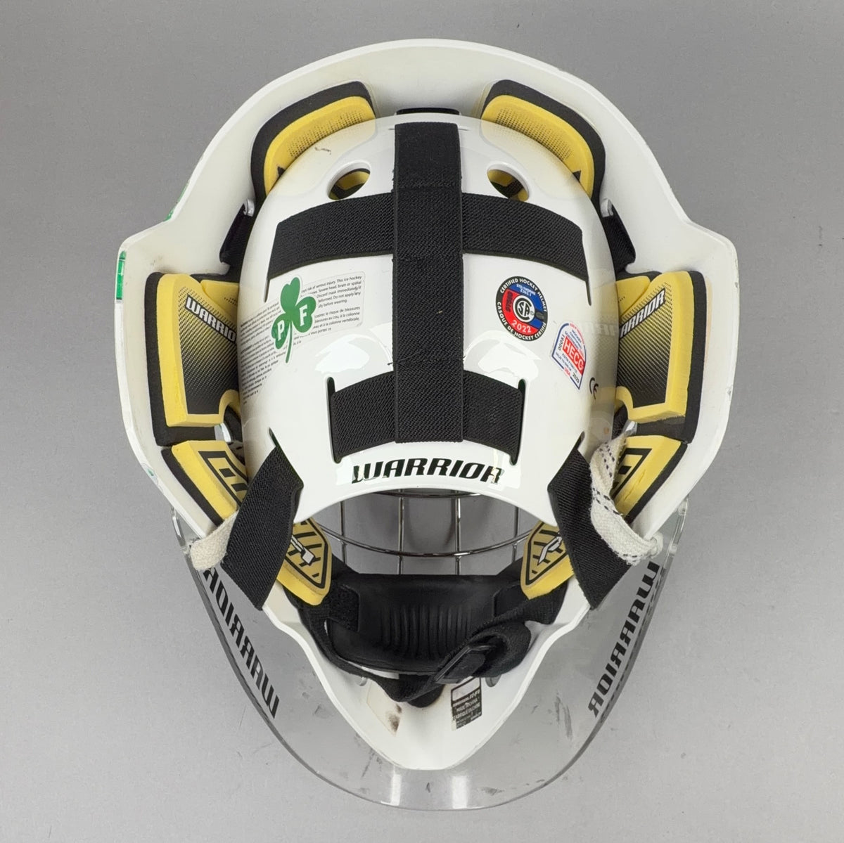 Warrior Ritual F1 S/M Adjustable Senior Hockey Goalie Helmet