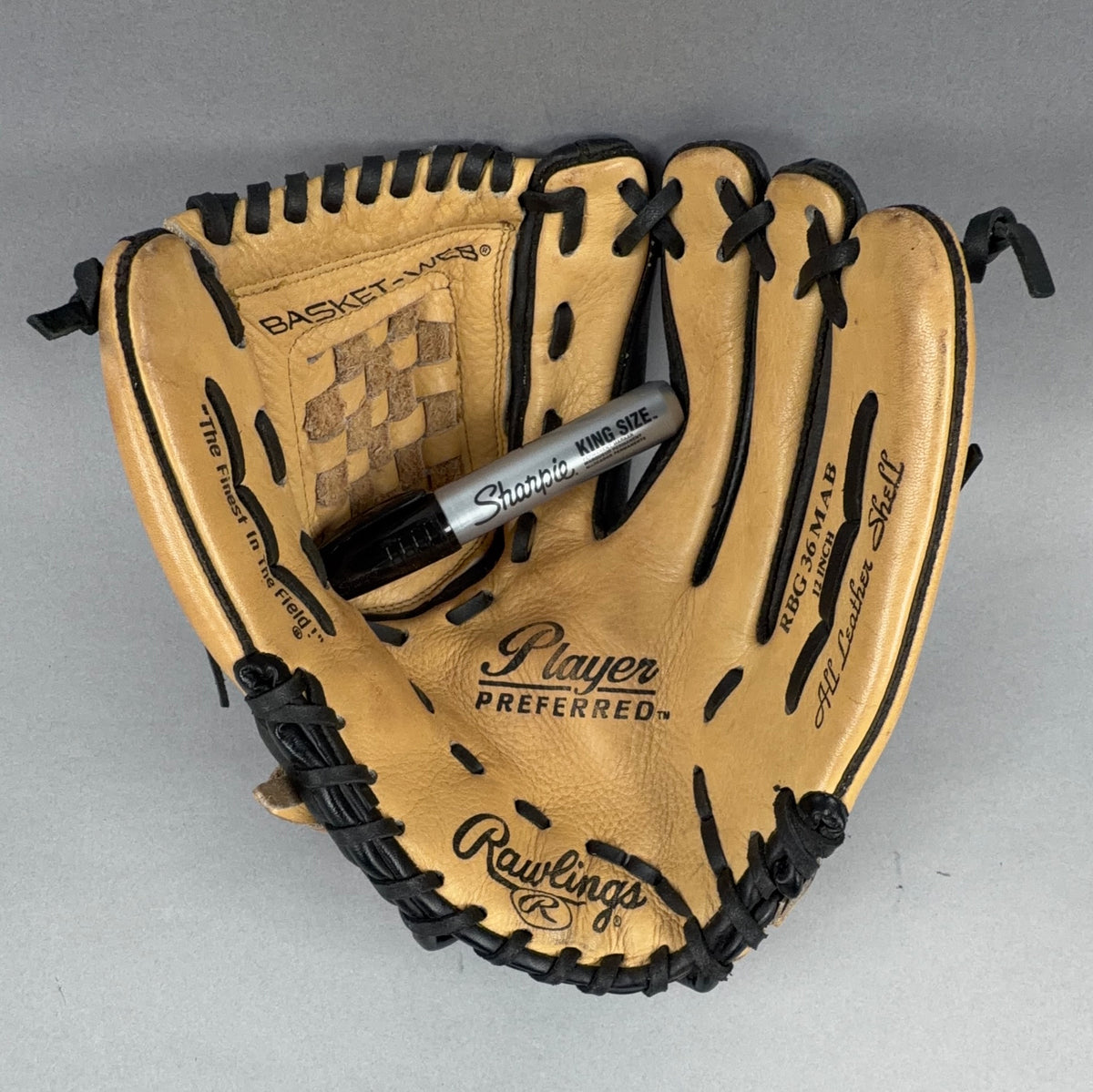 Rawlings Player Preferred 12" Right Hand Thrower Baseball Glove