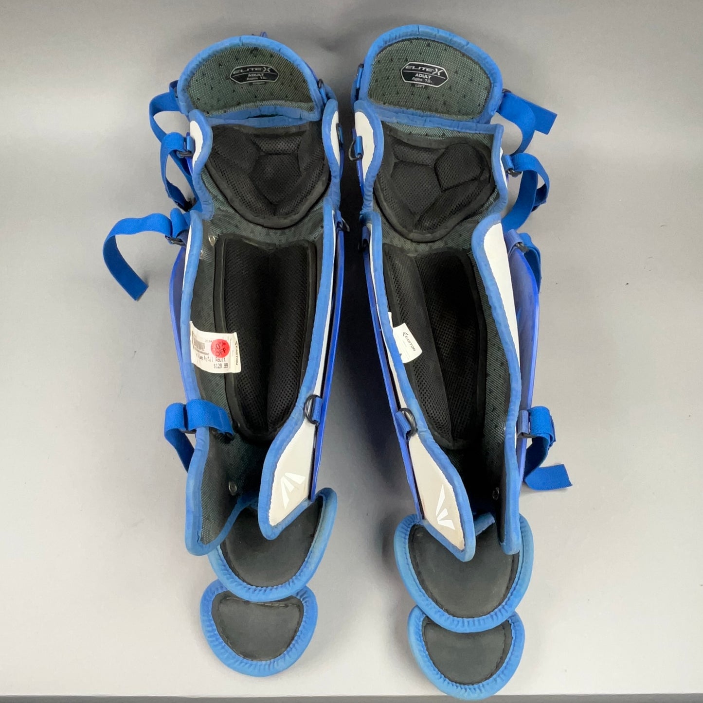 Easton Elite-X Senior 15" Catchers Shin Guards