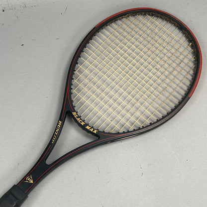 Dunlop Black Max Vintage Tennis Racquet 4 1/2" Grip & Head Size