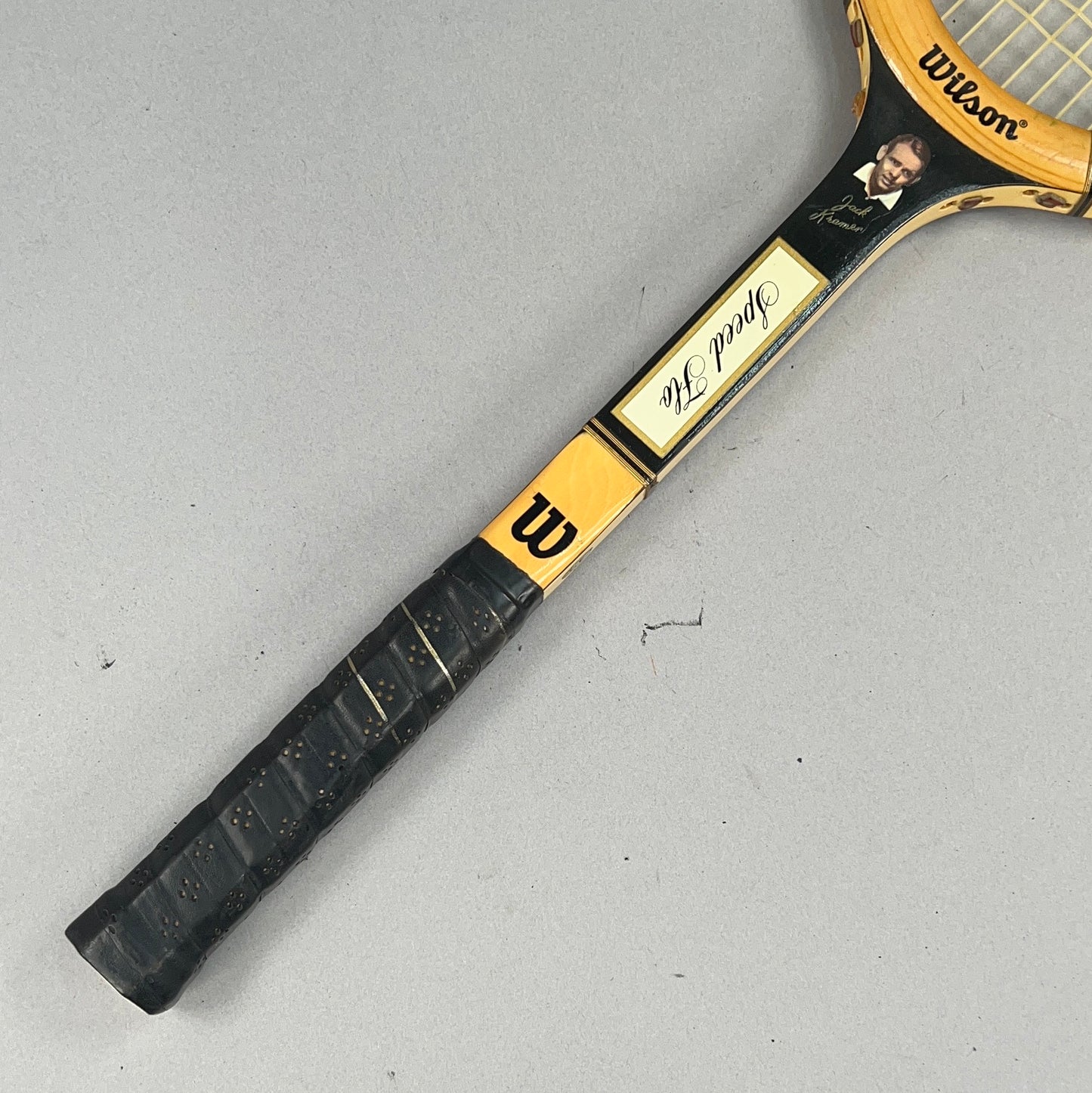Wilson RARE Jack Kramer Speed Flo Vintage Tennis Racquet 4 1/2" Grip