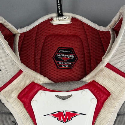 Mission Fuel 90 Senior Large Vintage Hockey Shoulder Pads